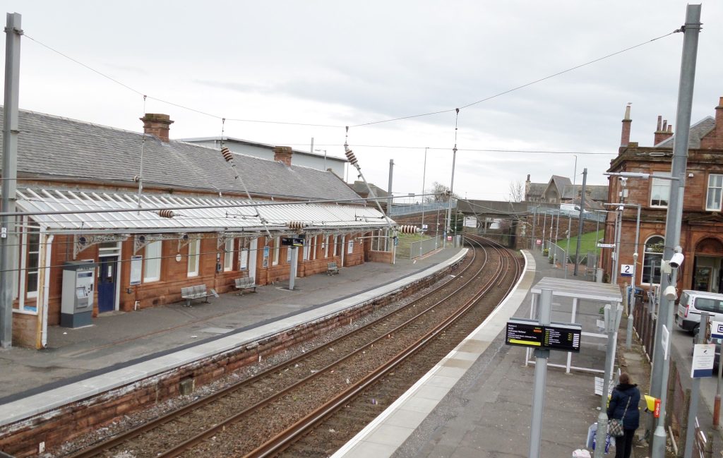 Saltcoats Train Station